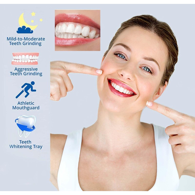 FIREYUN Mouth Guard for Grinding Teeth and Clenching Anti Grinding
