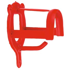 Kerbl Plastic Porte-bridon Horse Red