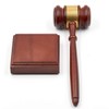 Gavels Fast Wooden Gavel and Sound Block for Judge Lawyer