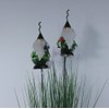Gnomes On Rods, Connectors and Metal Garden Gnome Gnomes, 2er
