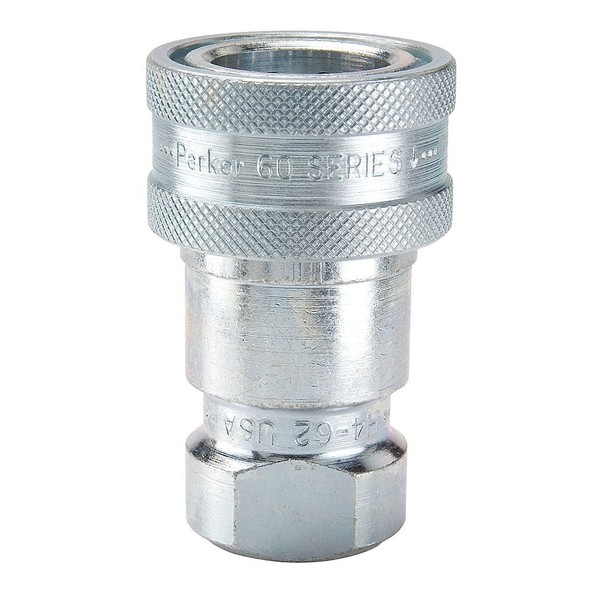 Parker H3-62-T8 Hydraulic Quick Coupler 4000 Psi 3/4 Inch H3-62-T8