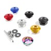 4PCS Universal Vehicle Hood Pins, Quick Release License Plate Lock