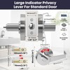 Commercial Bathroom Door Handle, Privacy Indicator Door Lock, Occupied Bathroom