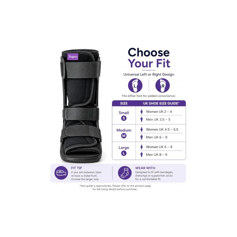 Walker Fracture Boot for Leg, Ankle and Foot Injuries