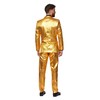Opposuits Men's Gold Party Suit - New Years and Christmas