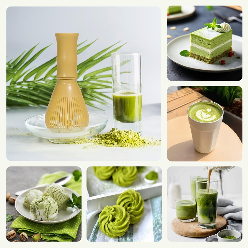 Matcha Whisk in Natural, Matcha Whisks, Japanese Chasen Matcha Ceremony,