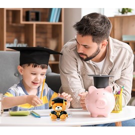 FaCraft Pre K Graduation Gift for Kids Boys Girls - 2025 Best Preschool Kindergarten Graduation Gifts for Daughter Son Acrylic Teddy Keepsake Graduation End of School Year Gifts for Graduates Students