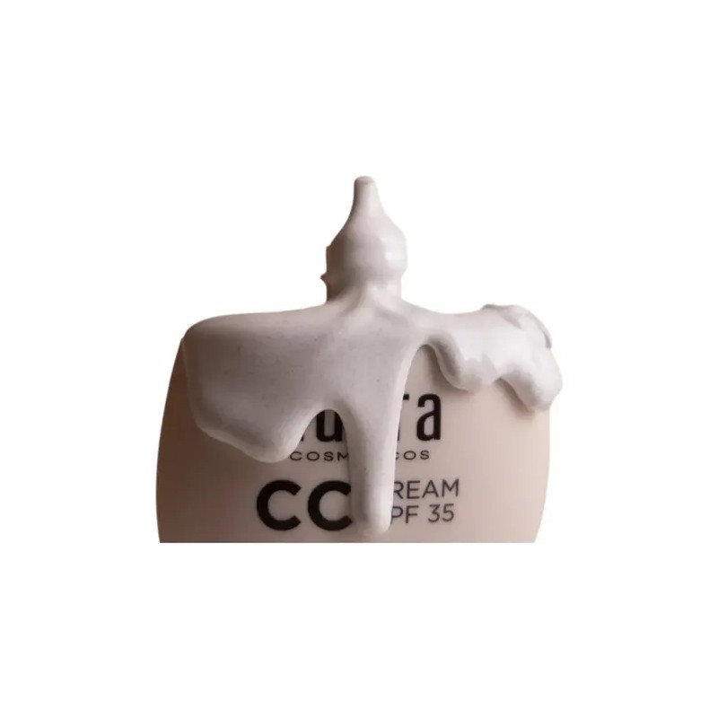 Cc Cream Adara Fps 35 Maquillaje Crema Con Protector Solar