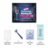 On-the-Go Shaving Kit – Disposable Razor, Shaving Cream, Washcloth &