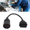 Truck Diagnose Interface Adapter 16 Pin OBD2 9 Pin Adapter
