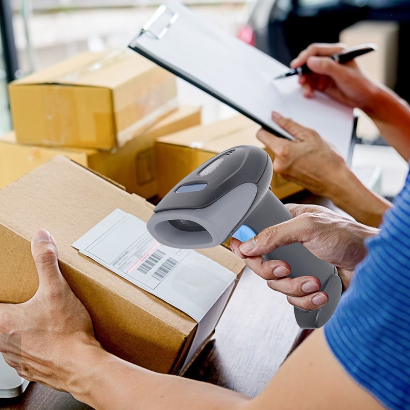 Barcode Scanner Automatic Sensing 1D 2D Barcode Reader IP54 Shockproof