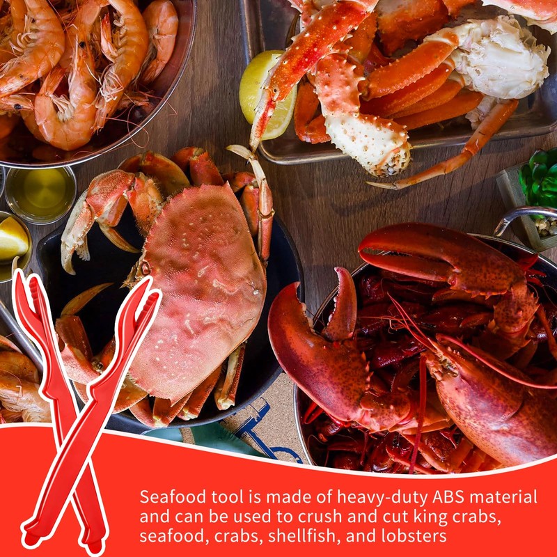50 PCS Seafood Tools picks Crab Legs Crackers for Crab,Lobster,Prawns,Shellfish