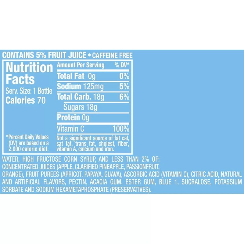 Hawaiian Punch Polar Blast Fruit Juice Drink, 10 Fl Oz