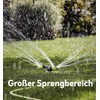 REHAU Trio Circular Sprinkler, Precisely Adjustable Nozzles, Sprinkler Range up