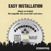 FORESTER Carbide Tip Brush Cutter Blade - 8in x 32
