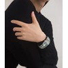 Pulseras apilables con cuentas para mujer, pulsera bohemia de plata,
