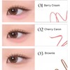 CHIPE Edge Point Slim Eyeliner 0.1g, Color:02 Cherry Caron
