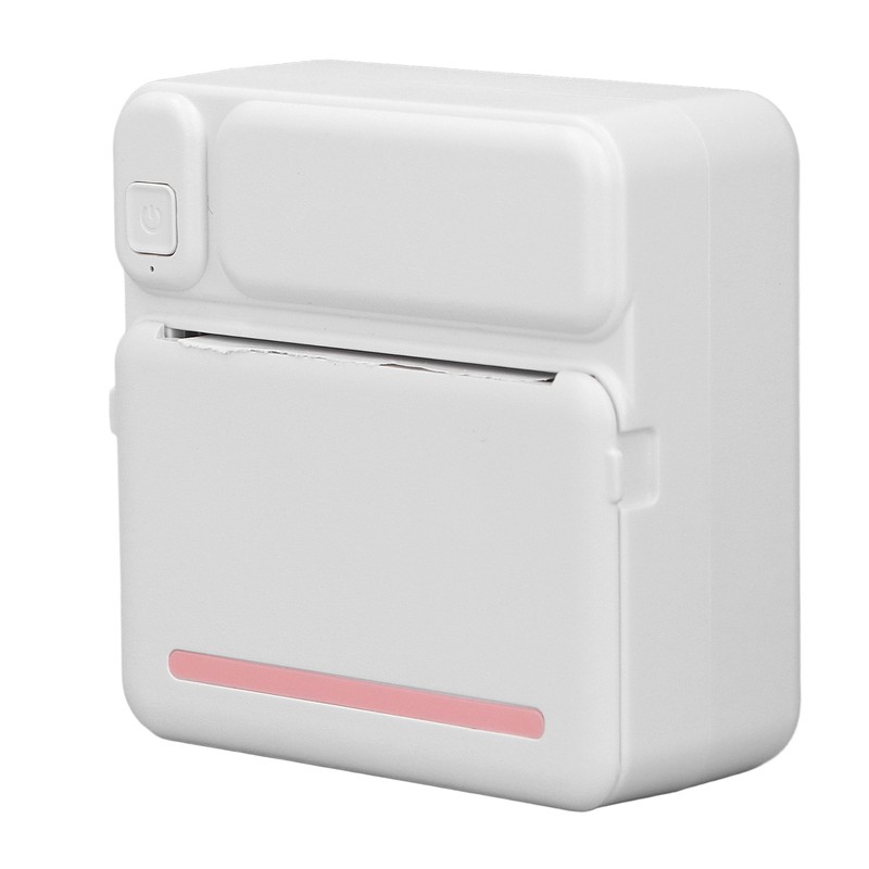 Mini Thermal Printer HD Print 200dpi Resolution Inkless Rechargeable Portable