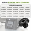 028538 Blender Drive Coupling, Compatible with Waring Xtreme Series MX1000,