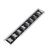 Marine Vent Grille Oblong Stainless Steel 8 Slots Grid Cover