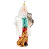 440s Christmas Tree Hanger Vet Santa