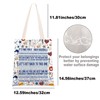 MYSOMY Baseball Lover Tote Bag Baseball Fans Gifts Baseball Team