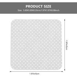 Abaodam 2 Piezas Toallitas de Limpieza para Botellas de Pegamento de Pestañas, de Tela No Tejida White, Fuerte Absorción para Uso en Salón Profesional