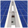 Solar Panel Mid Clamps 1.06 Inch Solar Panel Bracket Aluminium