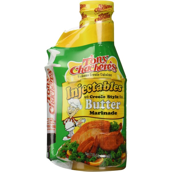Tony Chachere's Butter with Injector 17oz (2 pack)