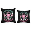 Uterus Removal Surgery Recovery Hysterectomy Throw Pillow