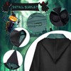 Formemory Halloween Costume, Complete Halloween Cosplay Costume, Robe, Necktie, Scarf,