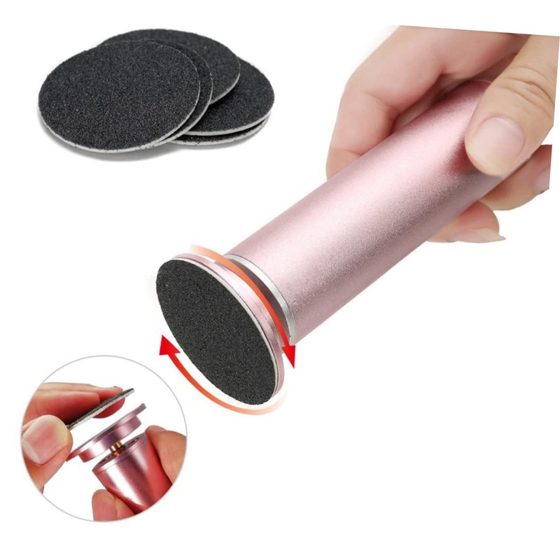 Healeved 120 Pcs Sandpaper Disk for Foot File Foot Sander