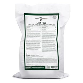 Purely Organic Products Lawn Food 10-0-2, 40 LB (Covers 8,000 Square Feet)