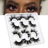 Mink Lashes Fluffy Eyelashes Dramatic Long Wispy Fake Eyelashes Thick