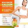 HOLLEGEND Calcium 1200 mg with Vitamin D3 Gummies, Calcium Citrate