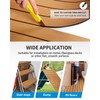 OCEANBROAD Boat Flooring EVA Foam Self-Adhesive 96''x45.6''/36''/28.8''/16.8'' Faux Teak Marine