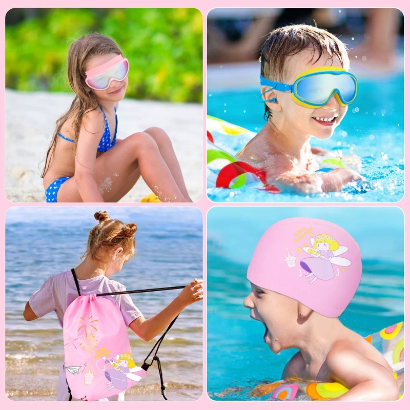 Retolit Gafas Goggles Natación Para Niños Antivaho Protección 6 En