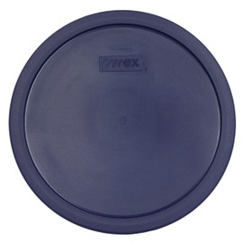 Pyrex (1) 7403-PC 10 Cup, (1) 7402-PC 6/7 Cup, (1) 7201-PC 4 Cup Blue Round Replacement Food Storage Lids, Made in USA