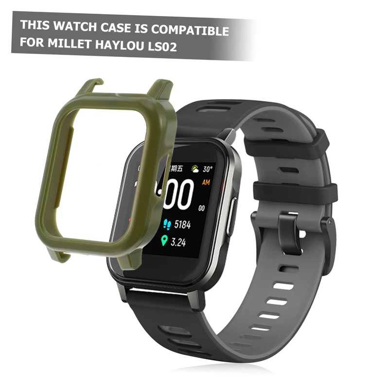 jojofuny 3pcs Stylish Pc Protective Cover Case for Millet Smartwatch