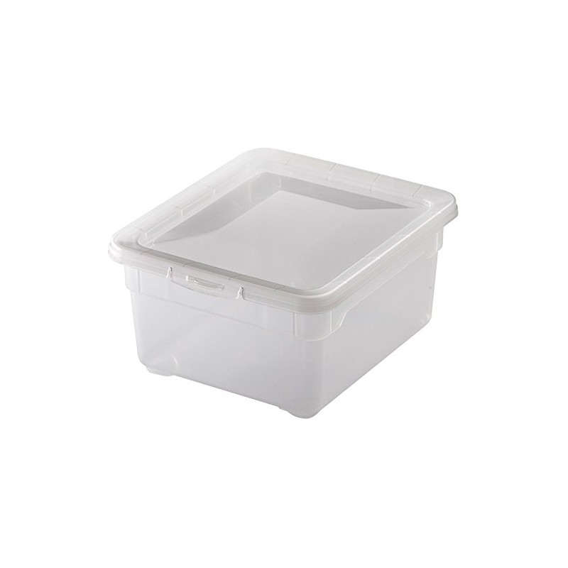 6 x Storage Boxes "Clear Box" with 2 Litres, 19.0
