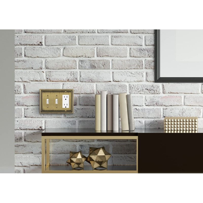 Henne Bery Sunken Pearls Heavy Duty Decorative Wall Plate Switch