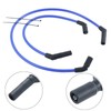 Chamixx 10mm Silicone Blue Spark Plug Wires Kit Compatible with