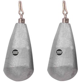 Spro Freestyle Dropshot Pear Lead, 2 Drop Shot Lead, Weight: 10 g