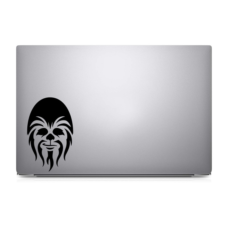 Bargain Max Decals Wookie Head Silhouette Decal Notebook Car Laptop