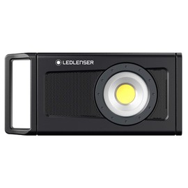Ledlenser, iF4R Music, Rechargeable High Power LED Professional Light with Music Playing Capabilities, Bluetooth Controlled, 2,500 Lumens