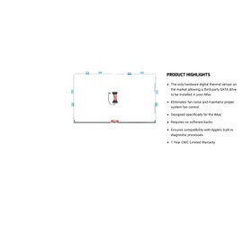 OWC - DIY Bundle In-line Digital Thermal Sensor for Hard Drive Upgrade for 27" Apple iMac Late 2012 to Mid 2019 Models