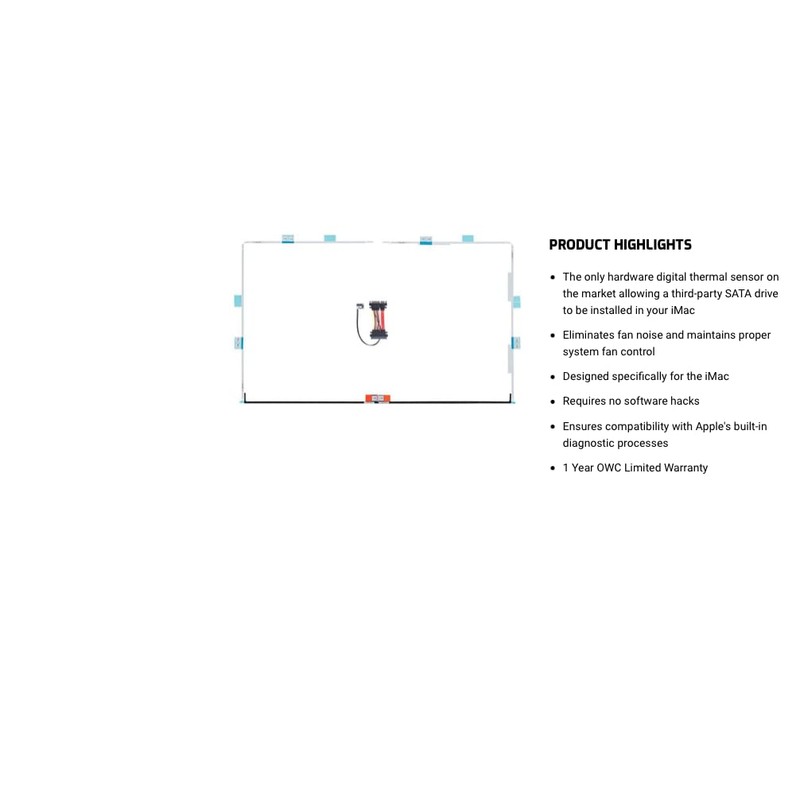 OWC - DIY Bundle In-line Digital Thermal Sensor for Hard