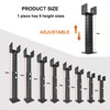 Wdwlbsm 2PCS Roof Riser for Pergola Roof Riser Beam Bracket,