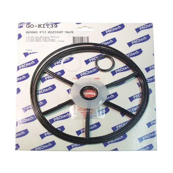 Aladdin Equipment Hayward SP-715 Multiport Valve O-Ring Replacement Kit Go-Kit39