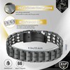 KGP 3X Strength Magnetic Bracelet for Men,Effective Mens Stainless Steel